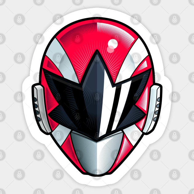 V-Red ! Ready ! Sticker by Special Squadron V-Man